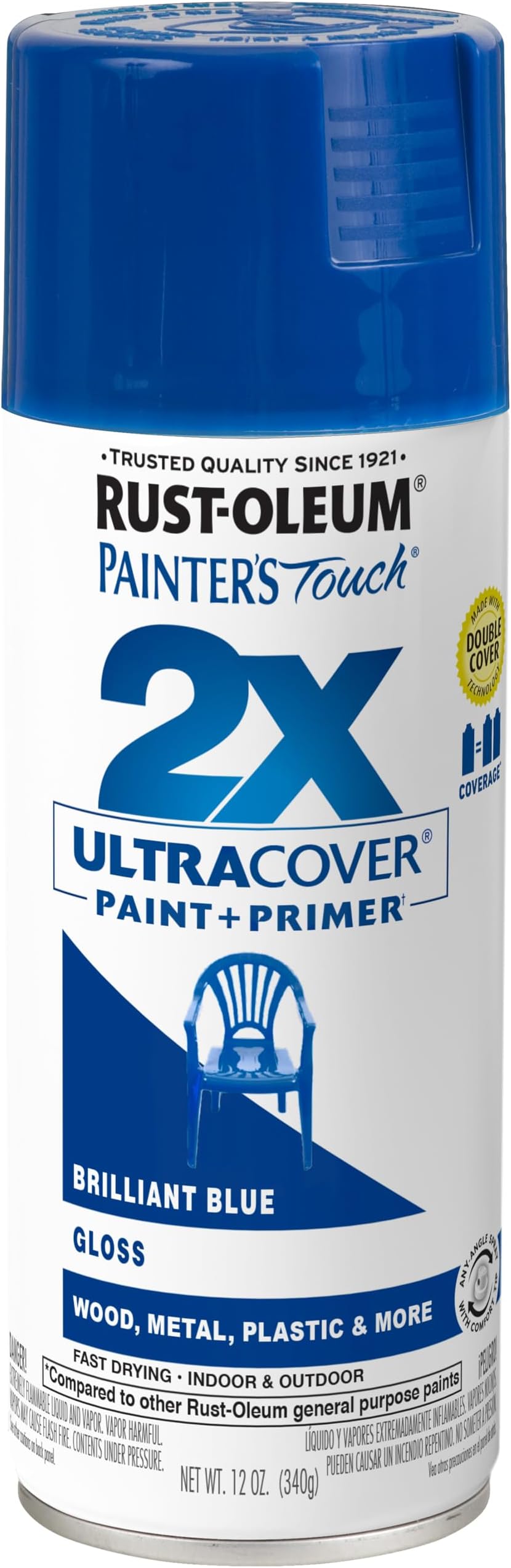 Ptouch Gloss Brilliant Blue 12 Oz. Spray