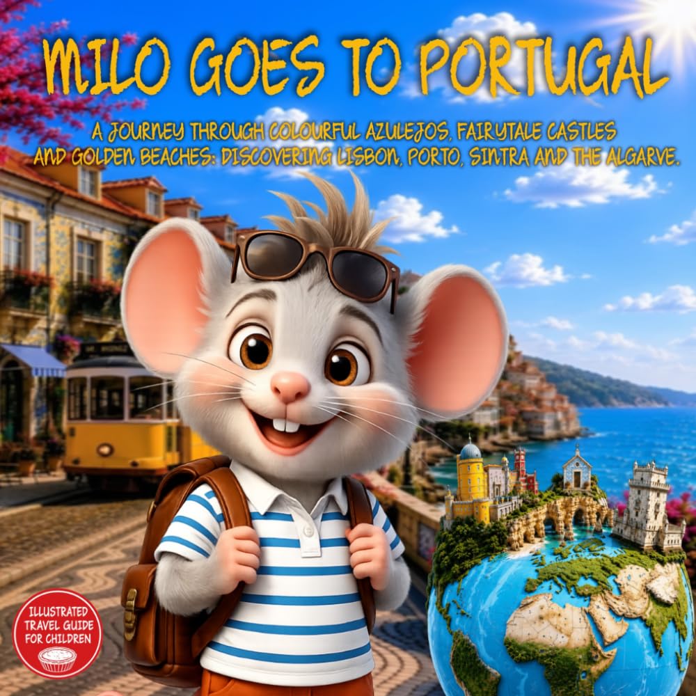 Milo goes to Portugal: A Journey Through Colourful Azulejos, Fairytale Castles And Golden Beaches: Discovering Lisbon, Porto, Sintra And The Algarve. ... for kids ages 2-9 (Milo's Explorers Club)
