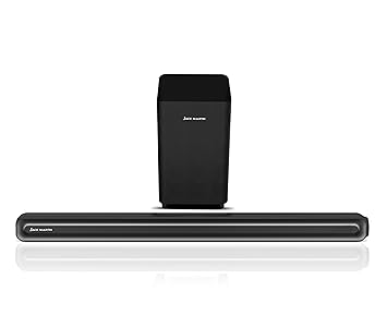 JACK MARTIN HarmoniBar X-888 200W RMS Soundbar with Wireless subwoofer Bluetooth 5.3, USB Playback, Multiple connectivity and Remote Control - Black