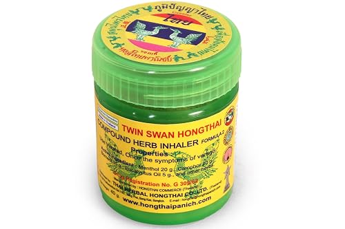 TWIN SWAN HONGTHAIโข Hong Thai Traditional Herbal Inhaler Pack Of 1