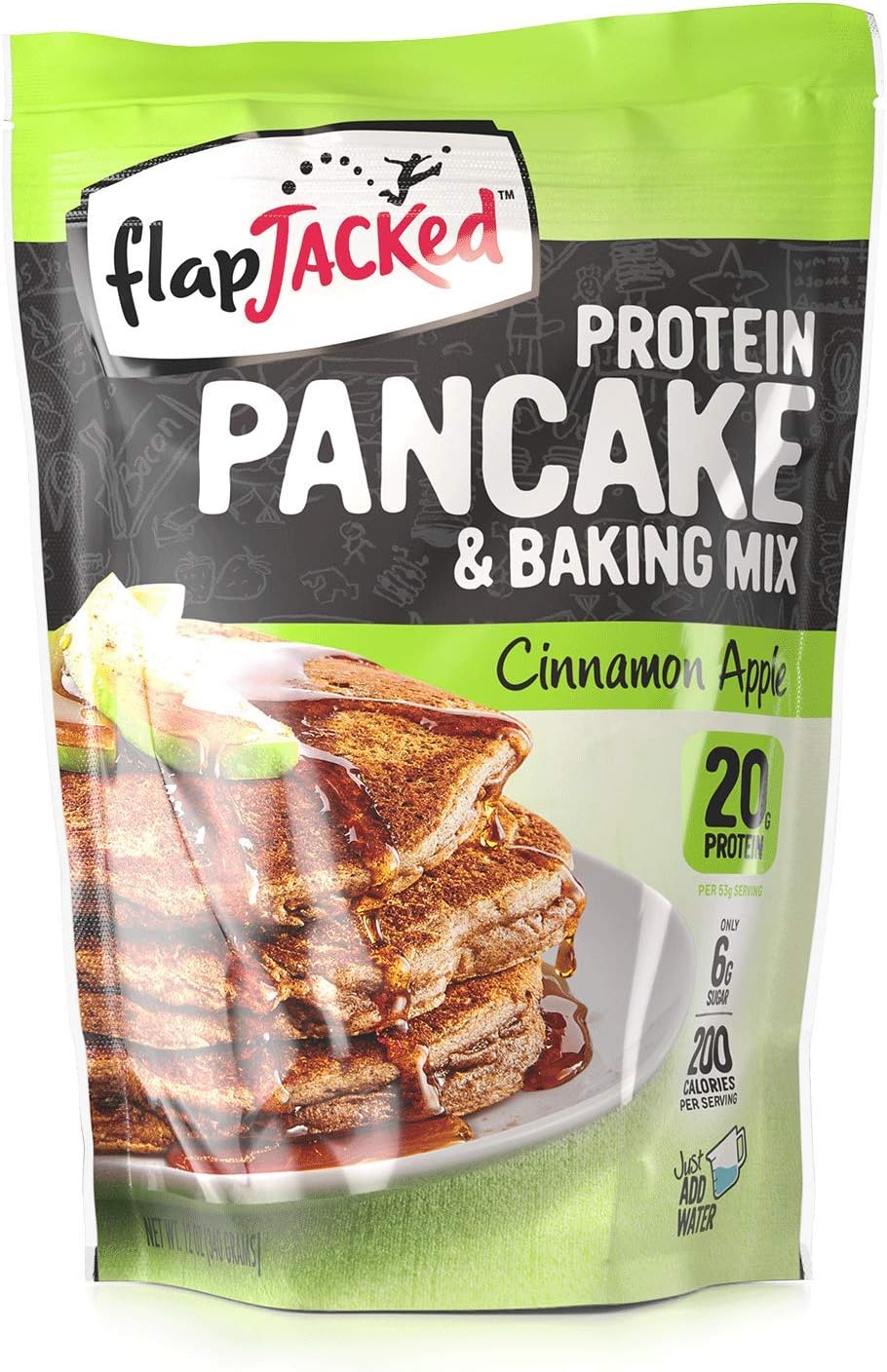 FlapJacked High Protein Pancake, Waffle & Baking Mix