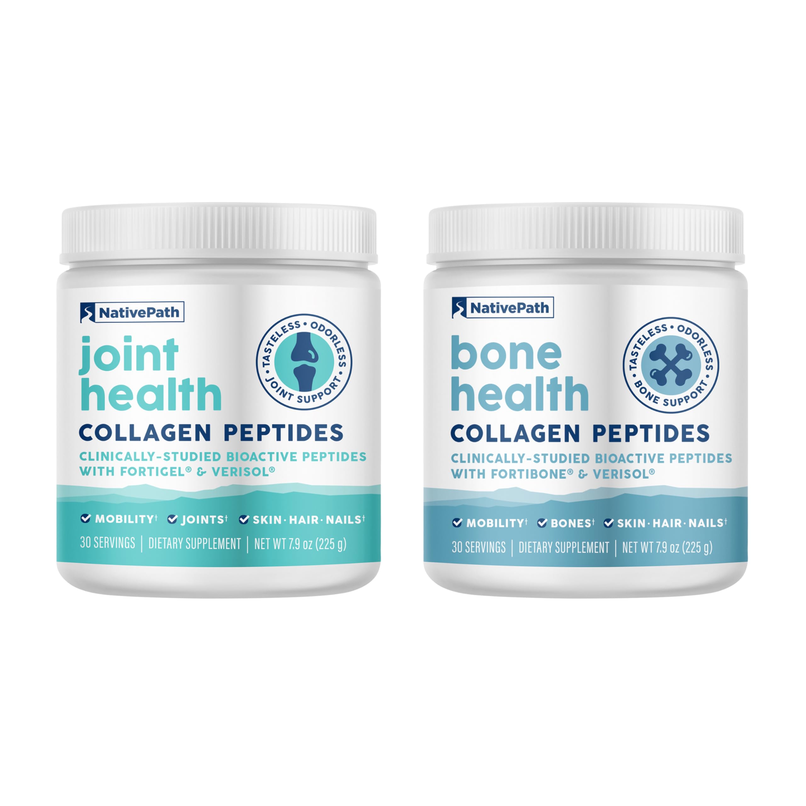 NativePath Joint Health and Bone Health Collagen Bundle