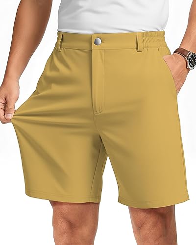 7 Inch 7in Inseam Men Casual Dress Golf Shorts Hiking Work Cargo Bermuda Summer 