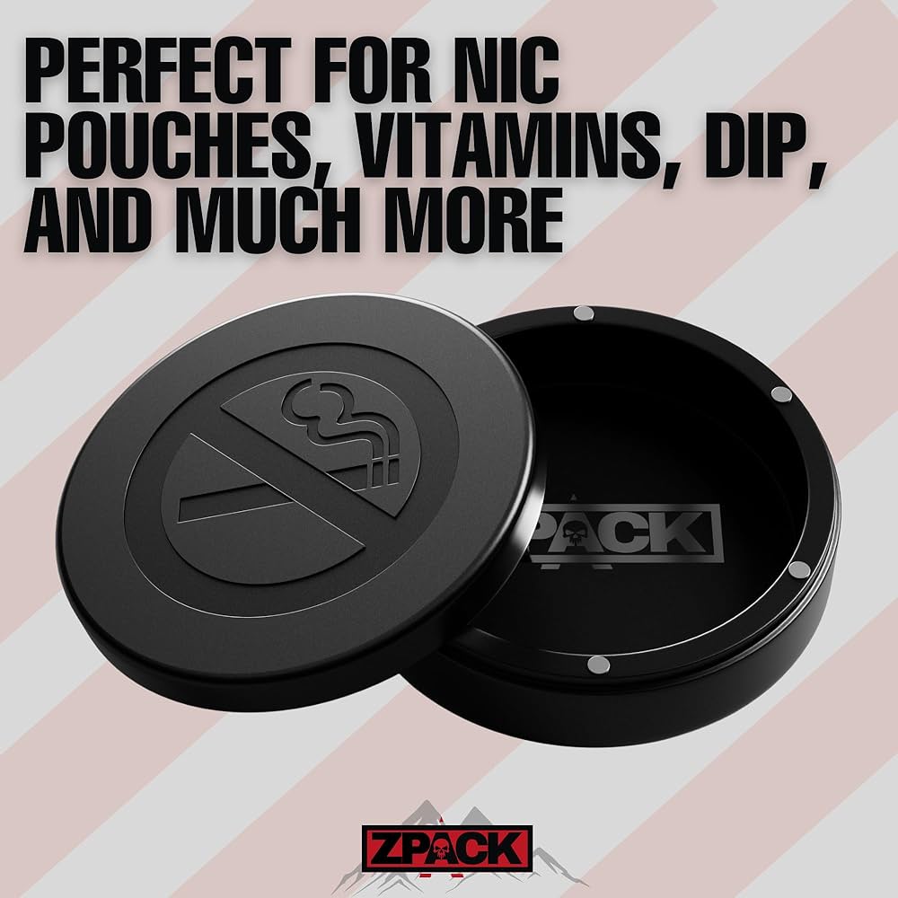 Amazon.co.jp: ZPACK ZPACK Zyn メタル缶 ニコチンポーチ