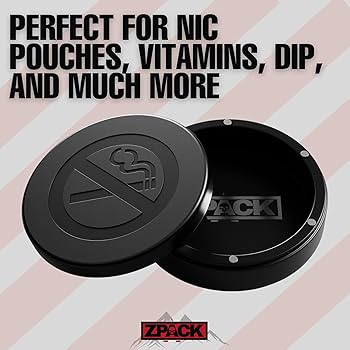 Amazon.co.jp: ZPACK ZPACK Zyn メタル缶 ニコチンポーチ