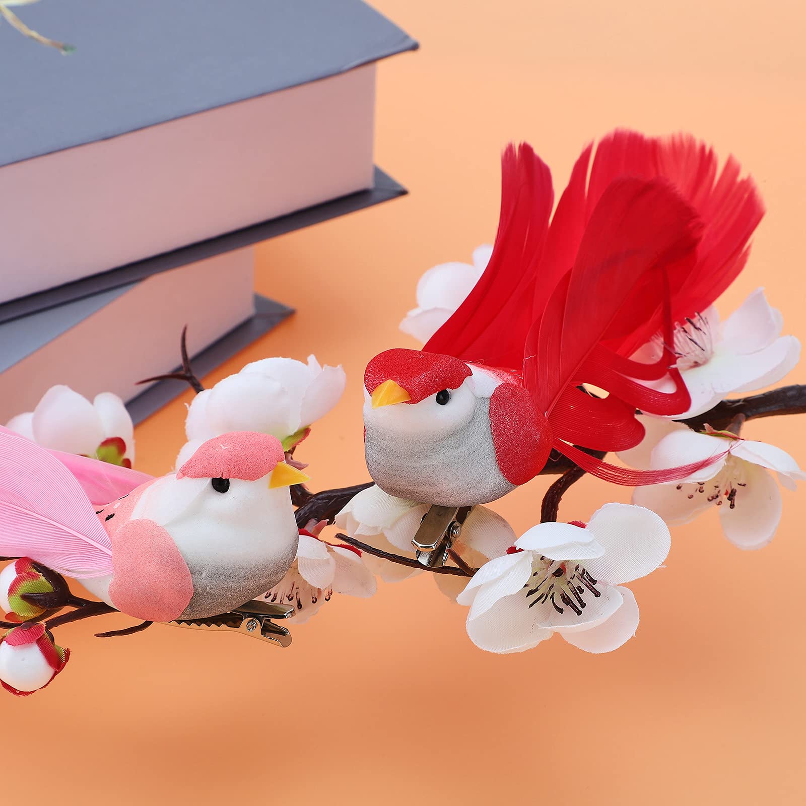 SCHIUMA ARTIFICIALE UCCELLINI mini casa fai da te decorazione giardino