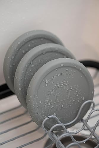 Miniatura 6 de Weck 738 Tarro de tulipanes con tapa de silicona, ideal para conservar y almacenar tarros grandes de vidrio para alimentos, azúcar, harina, almacena