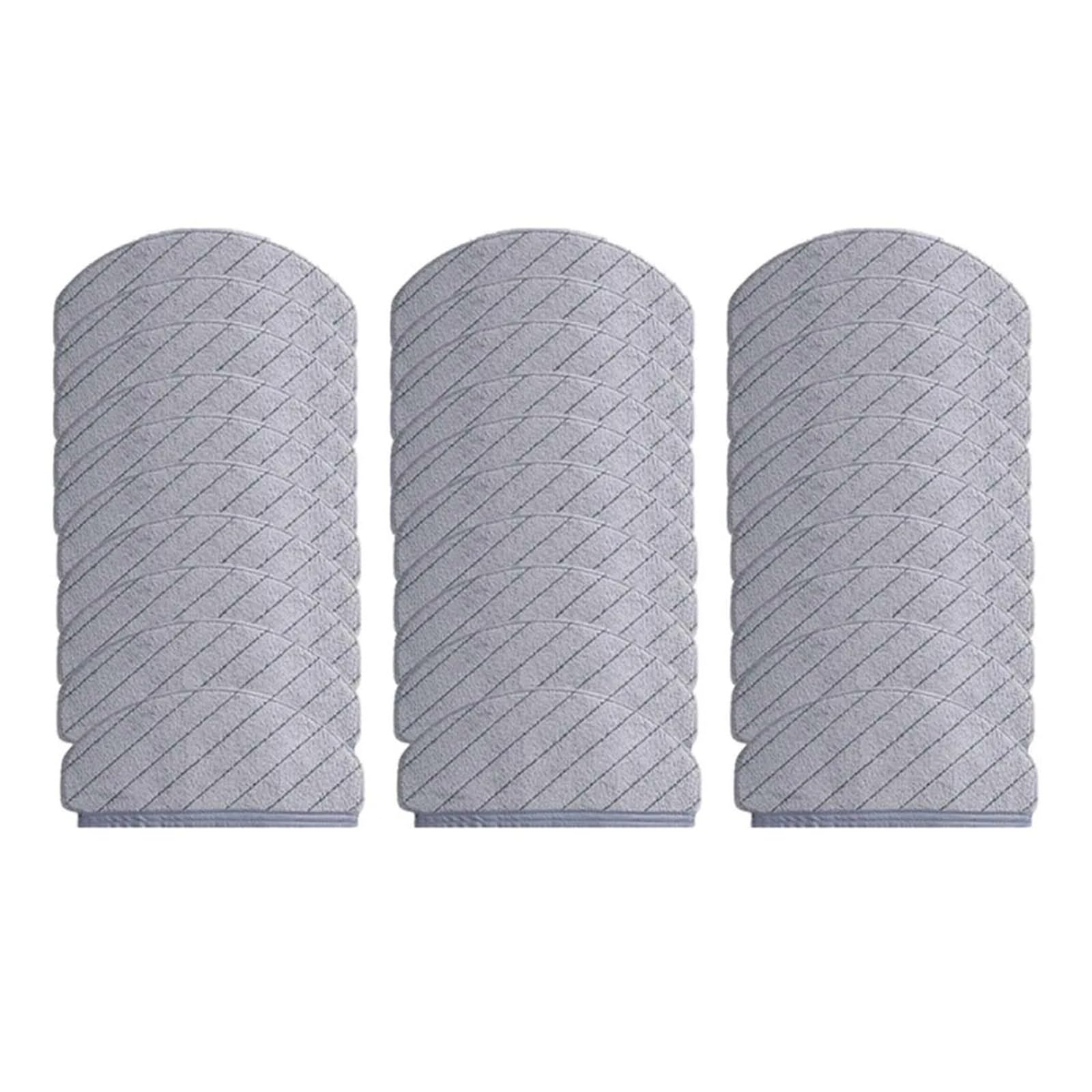 Washable Mopping Pad Set, Compatible for ECOVACS DEEBOT N20/N20 Pro/N20 Plus/N20 Pro Plus/X1 Plus/T10 Plus, Robot Vacuum Replacement Mop Cloths(30PCS)