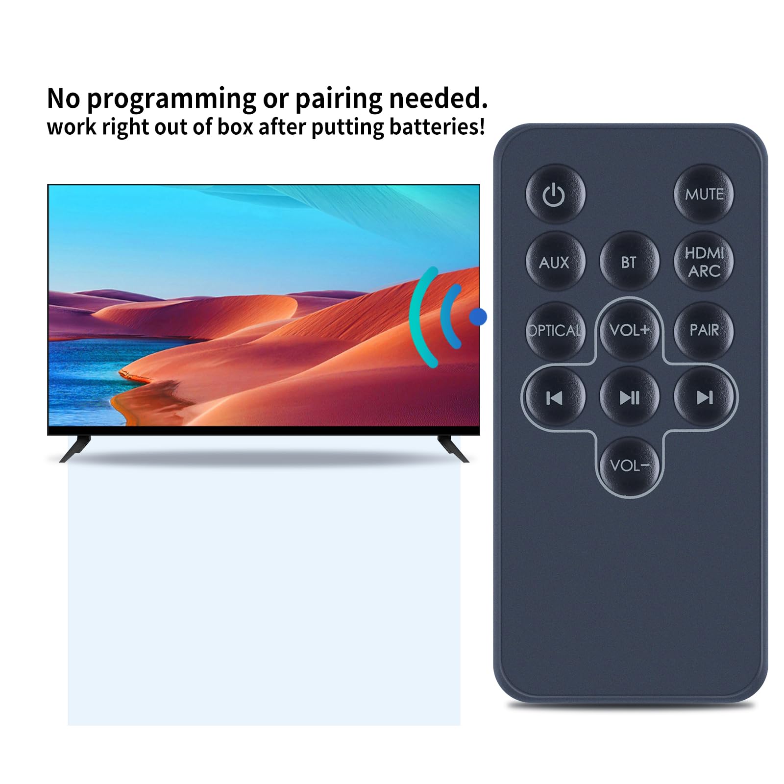 Nuovo Telecomando Originale Sharp HT-SB95 Per Soundbar