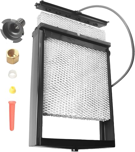 Aulpq Kit de mantenimiento del humidificador 4839 se adapta al filtro de reemplazo del humidificador del panel de agua Aprilaire No.35, se adapta a
