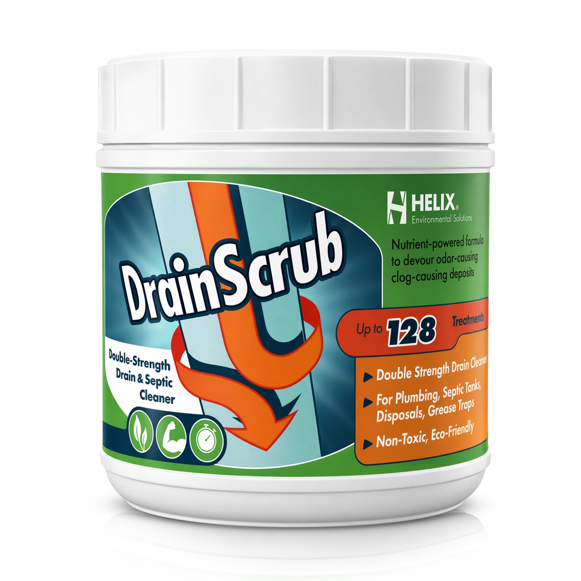DrainScrub Powder Enzyme Drain Cleaner