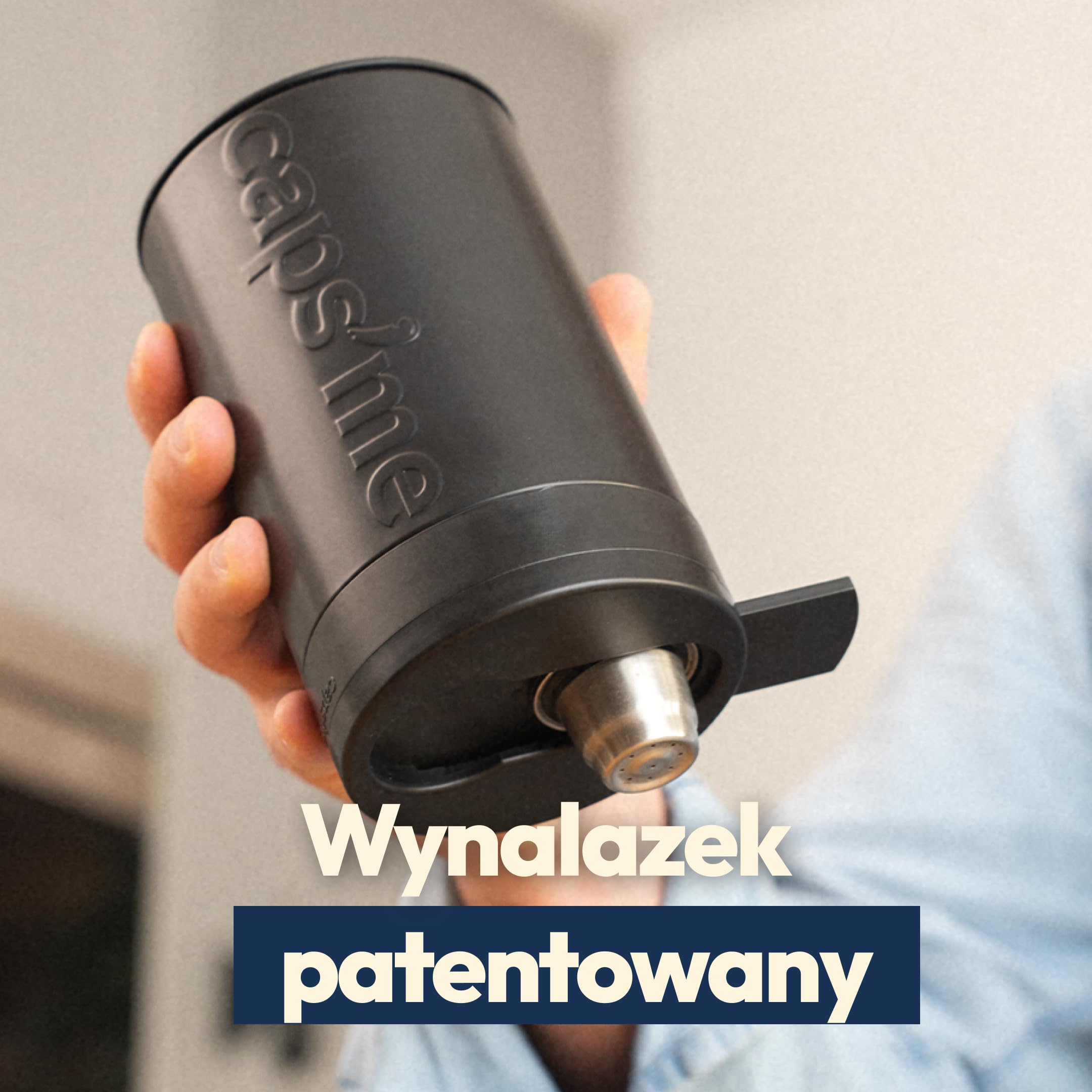 CAPSME - Zestaw kapsułek wielokrotnego użytku, kompatybilny z Nespresso Original, (2 kapsułki ze stali nierdzewnej + 48 papierowych wieczek)