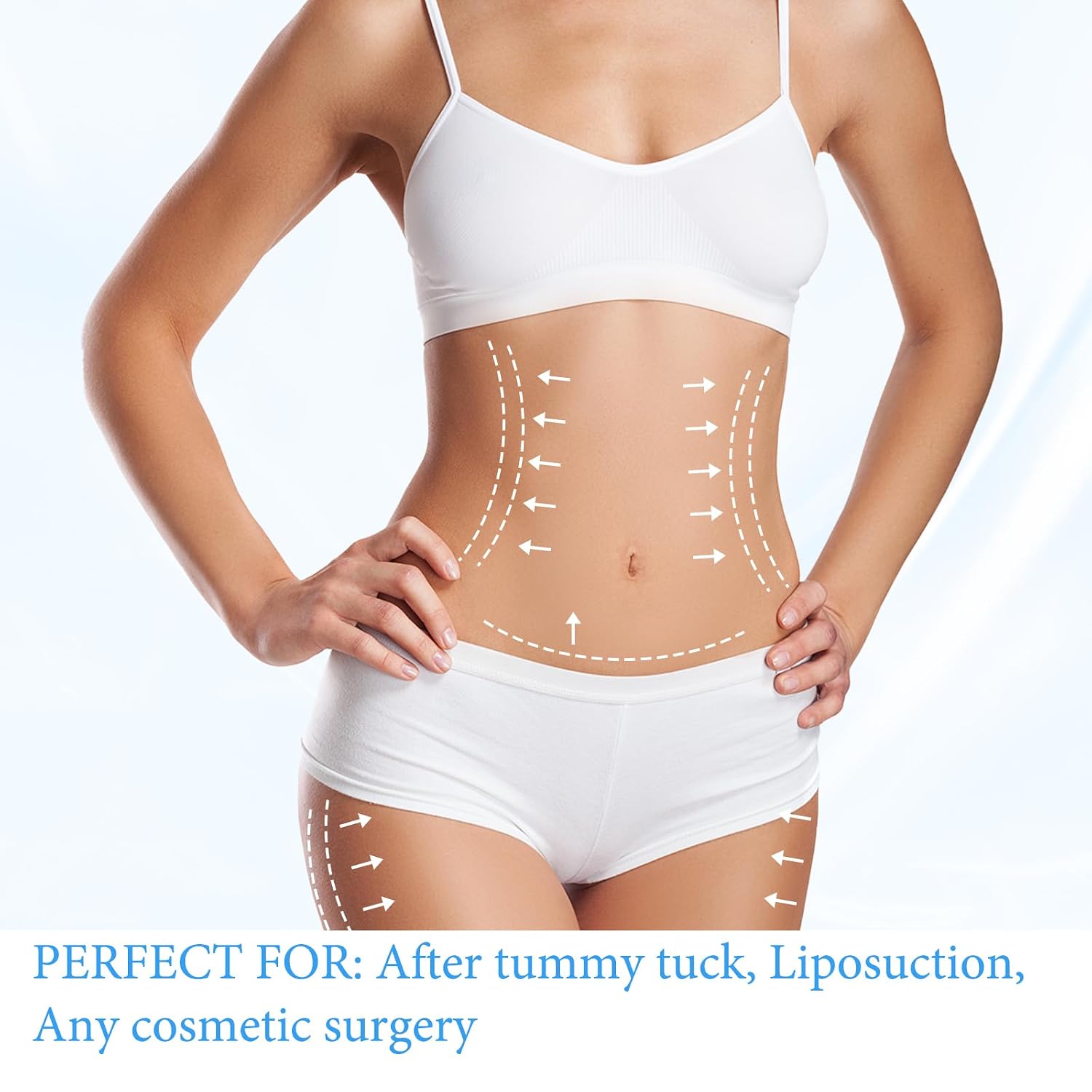 14 PCS Belly Button Plug Post Tummy Tuck, Soft Silicone Belly Button Plug Post Tummy Tuck Tapes, Belly Button Trainer After Tummys Tucks for Liposuction or Umbilical Hernia Repair White