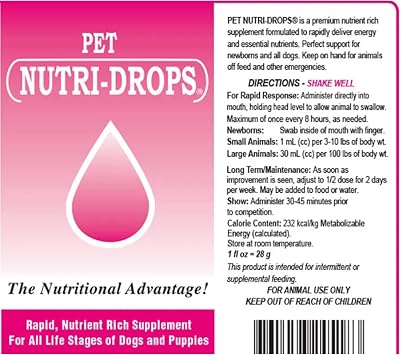 LBH MARKET Emergency Puppy Kitten Feeding Tube Kit 5FR Kendall Tube, 12mL Syringe & Pet Nutri-Drops for Weak or Fading Puppies | Newborn Whelping Supplies for Breeders