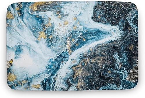 Tapete de baño dorado para baño, súper absorbente, de secado rápido, con parte trasera de goma, antideslizante, tapete de baño de diatomita, regalo disponible en Yaxa Peru