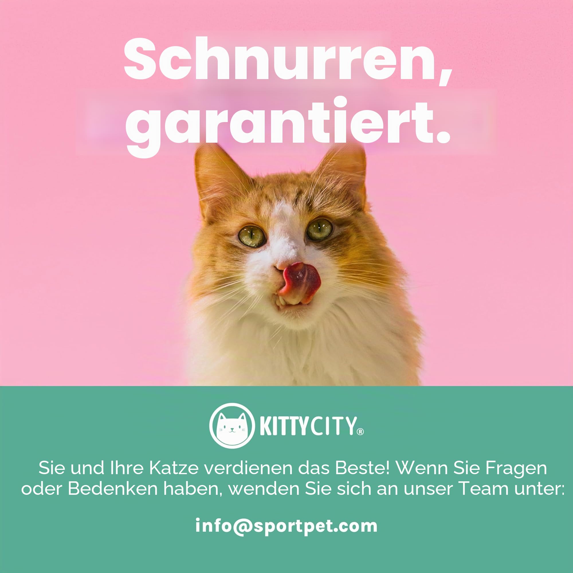 Kitty City Outdoor Catio Möbel und Spielsets für Katzen, 6,8 m Tunnel