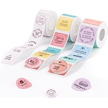 NIIMBOT 3 Roll Labels for B1/B1 Pro/B2/B2 Pro/B21/B21 Pro Label Maker, Assorted Sizes Label Paper Set forBusiness/Handmade/House/School/Office