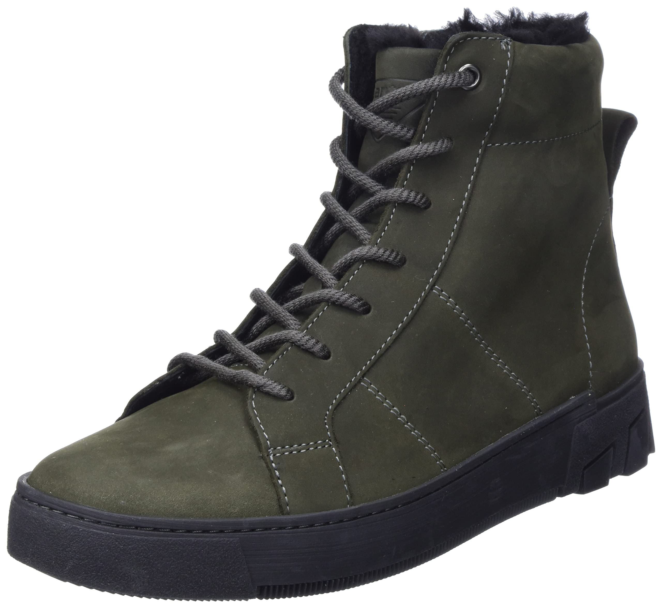 Ganter Women's Giulietta-G Mid Calf Boot, Dark Olive, 8.5 UK
