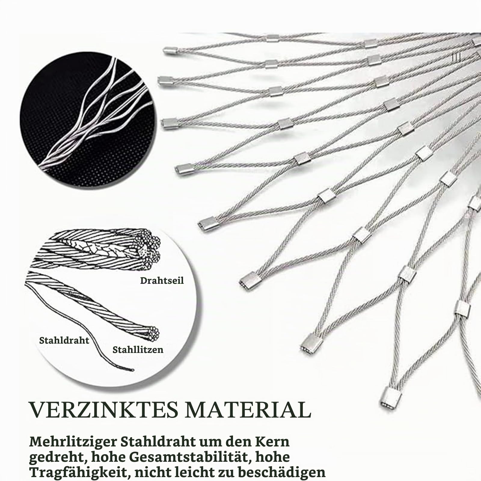 HIYOUGO Maschendraht Drahtgitter Verzinkt Volierendraht Hasendraht Kaninchendraht Metall Drahtg Forstzaun Gitterzaun Drahtzaun Drahtgitter Drahtzaun Gartenzaun Wühlmausgitter