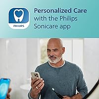 Vista 5 de Philips Sonicare DiamondClean Smart 9750 Cepillo de dientes eléctrico, cepillo de dientes sónico con aplicación, sensor de presión, detección