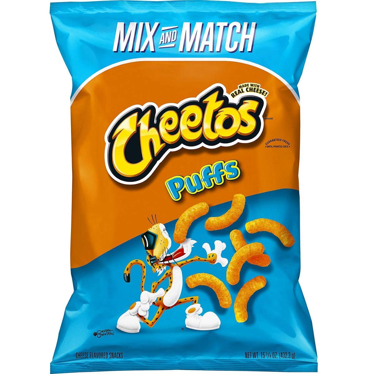 Cheetos cheese puffs party size 15 25 oz bag
