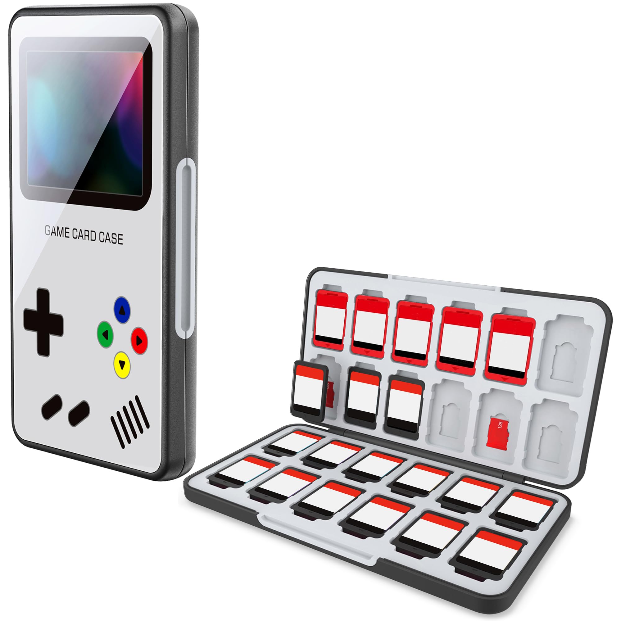 HEIYING Game Card Case Compatible with Nintendo Switch 2 / Micro SD Cards