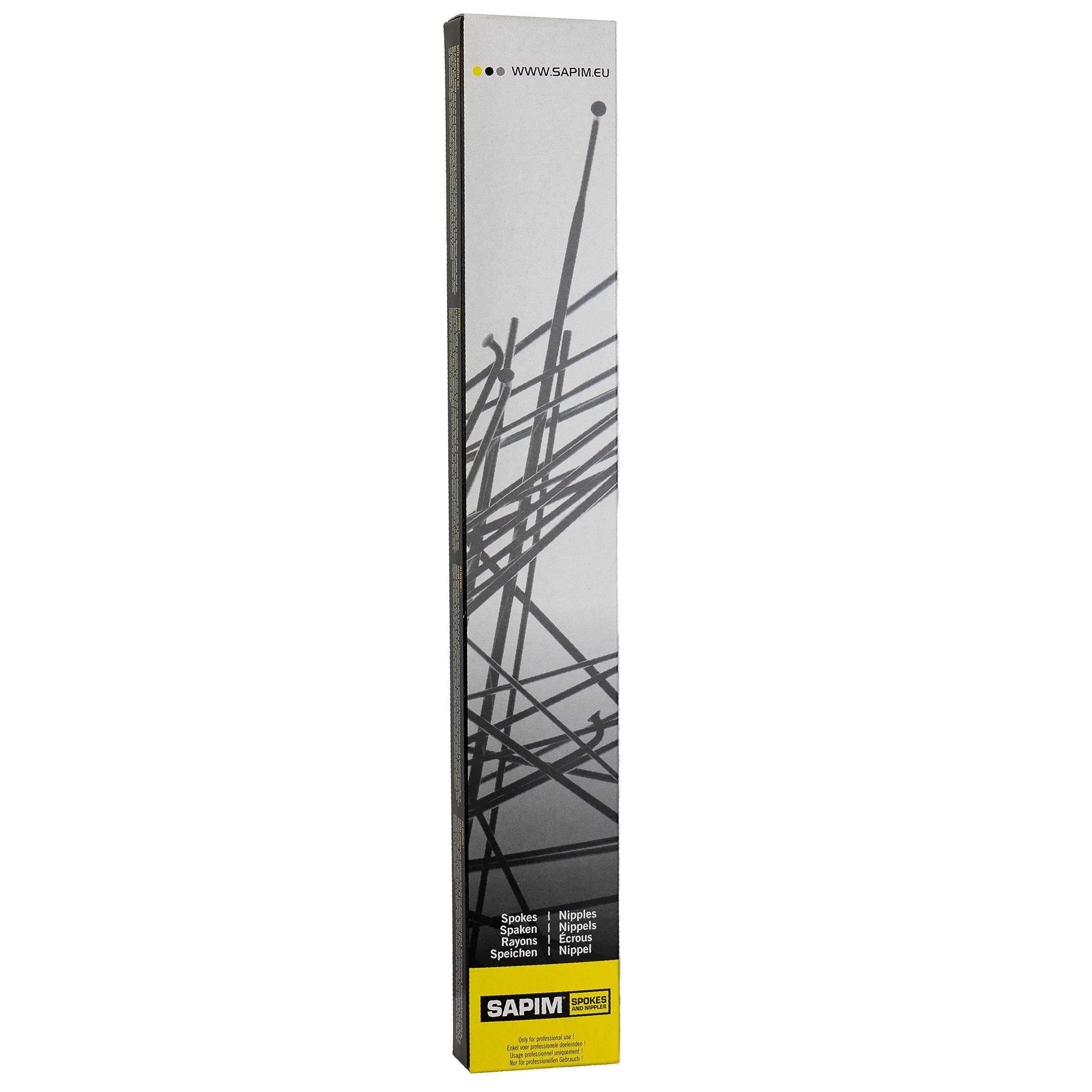 Sapim Forti raggi J-Bend monificati, argento, 292 mm