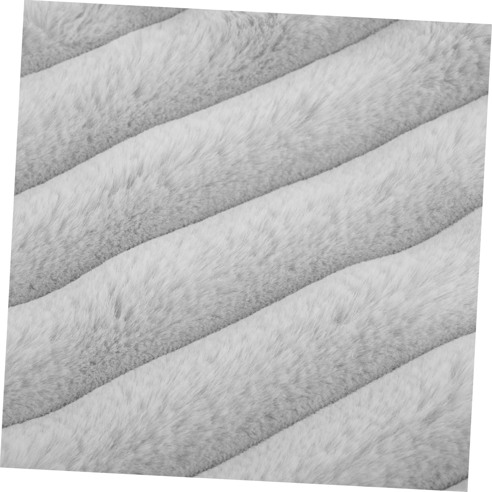 Cabilock 3piezas Funda De Cojín De Diseño Simple De Imitación De Conejo Accesorio Decorativo para Sofá y Sala De Estar