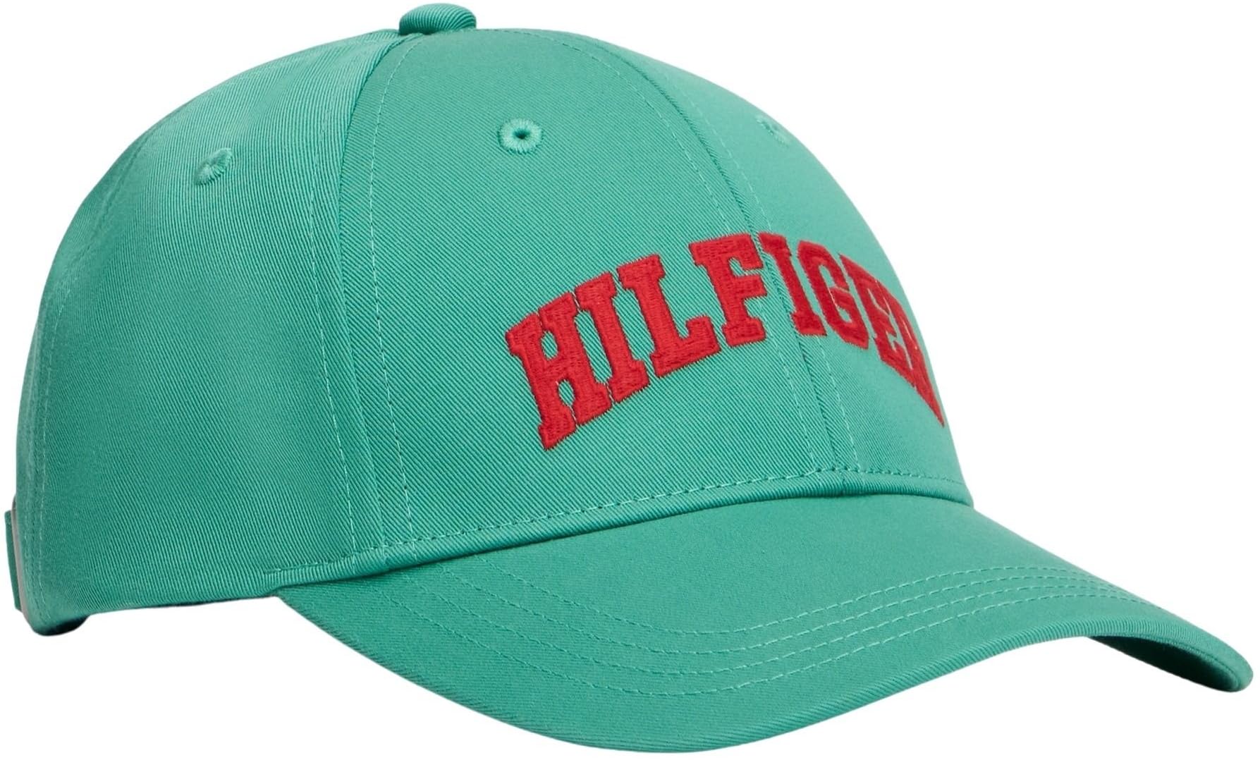 Tommy Hilfiger Unisex Kids Hilfiger Varsity Cap KA0KA00050 Headwear, Green (Bahama Green), S-M