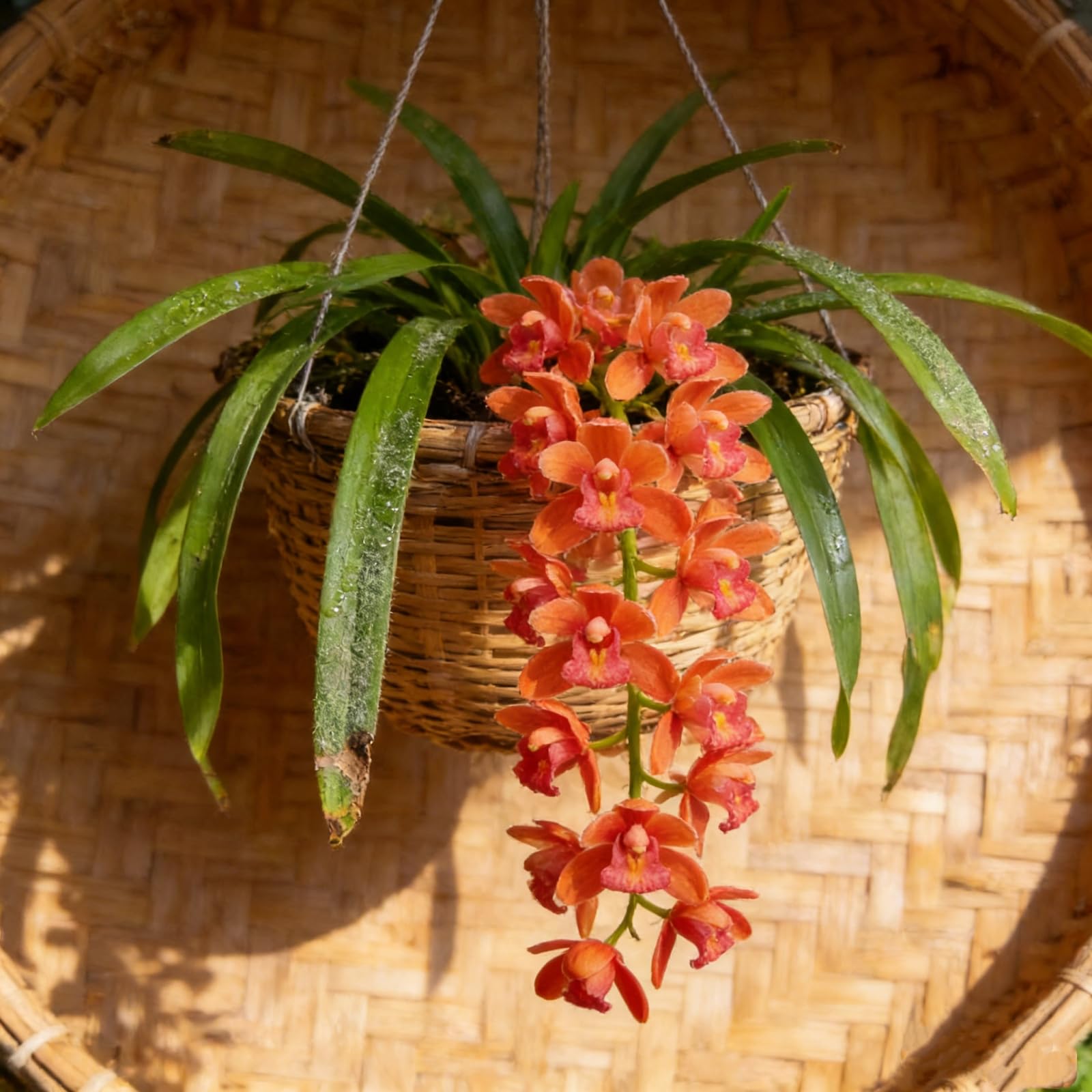 Perennial Cymbidium Orchid Bulbs, Hardy, Professional for Beautiful Garden Displays-15 Bulbs-B