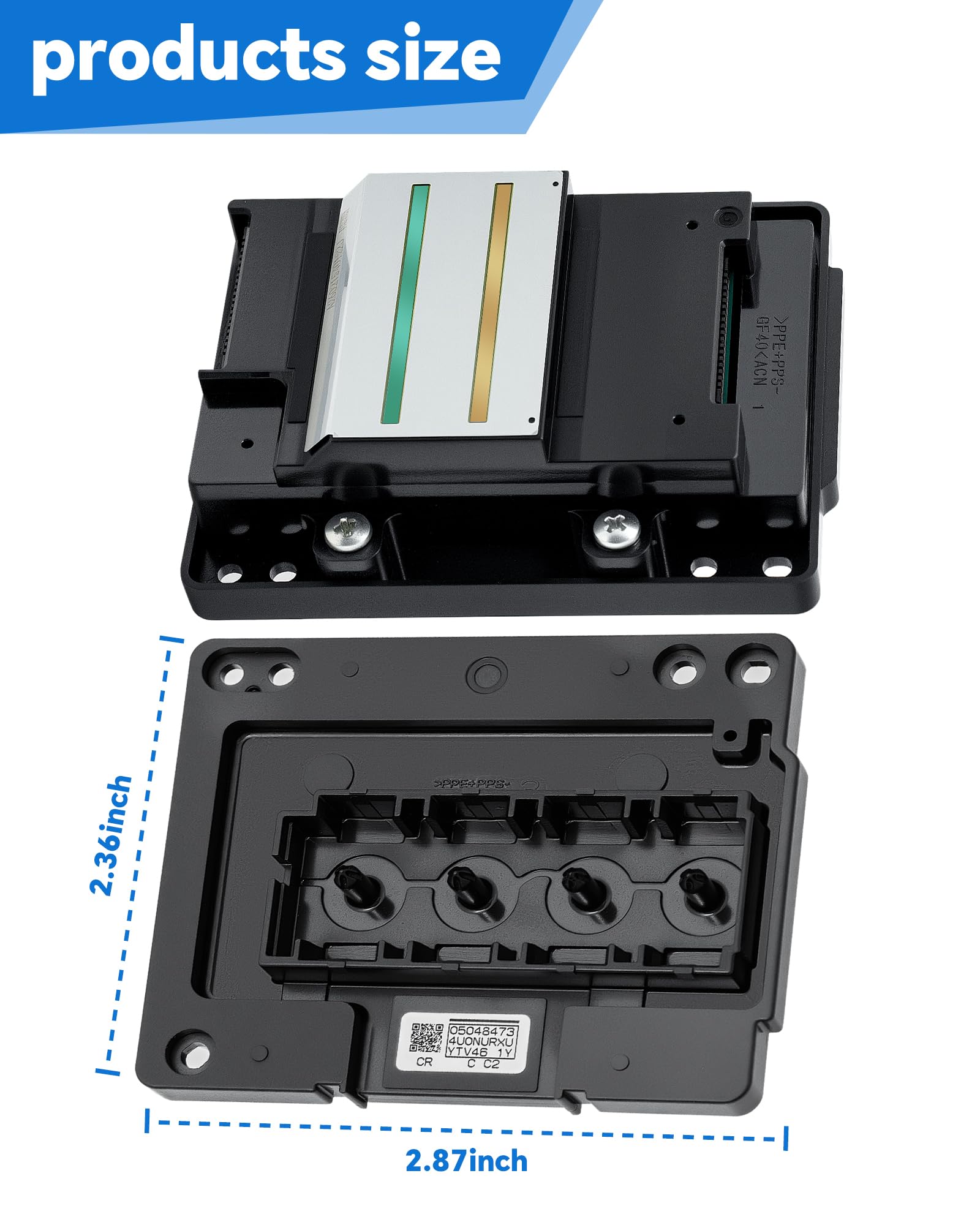 Testina di stampa WF-7610, ricambio per Workforce WF-7620 7621 7611 T1881 WF-7720 7010 3640 3720 L1455 7111 3641 3620 7710, prestazioni ottimali ad alta precisione Inkjet Quick Installare