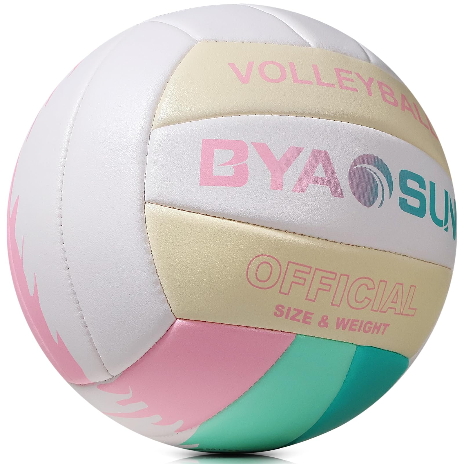 Balón de voleibol oficial suave para interiores y exteriores, tamaño 5, voleibol de entrenamiento para principiantes, adolescentes y adultos