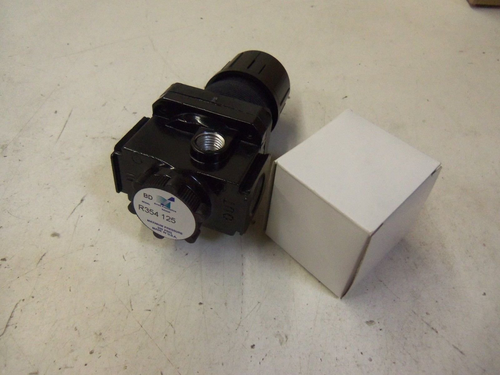 Regulator, 3 Pos Locking Knob, 1/2