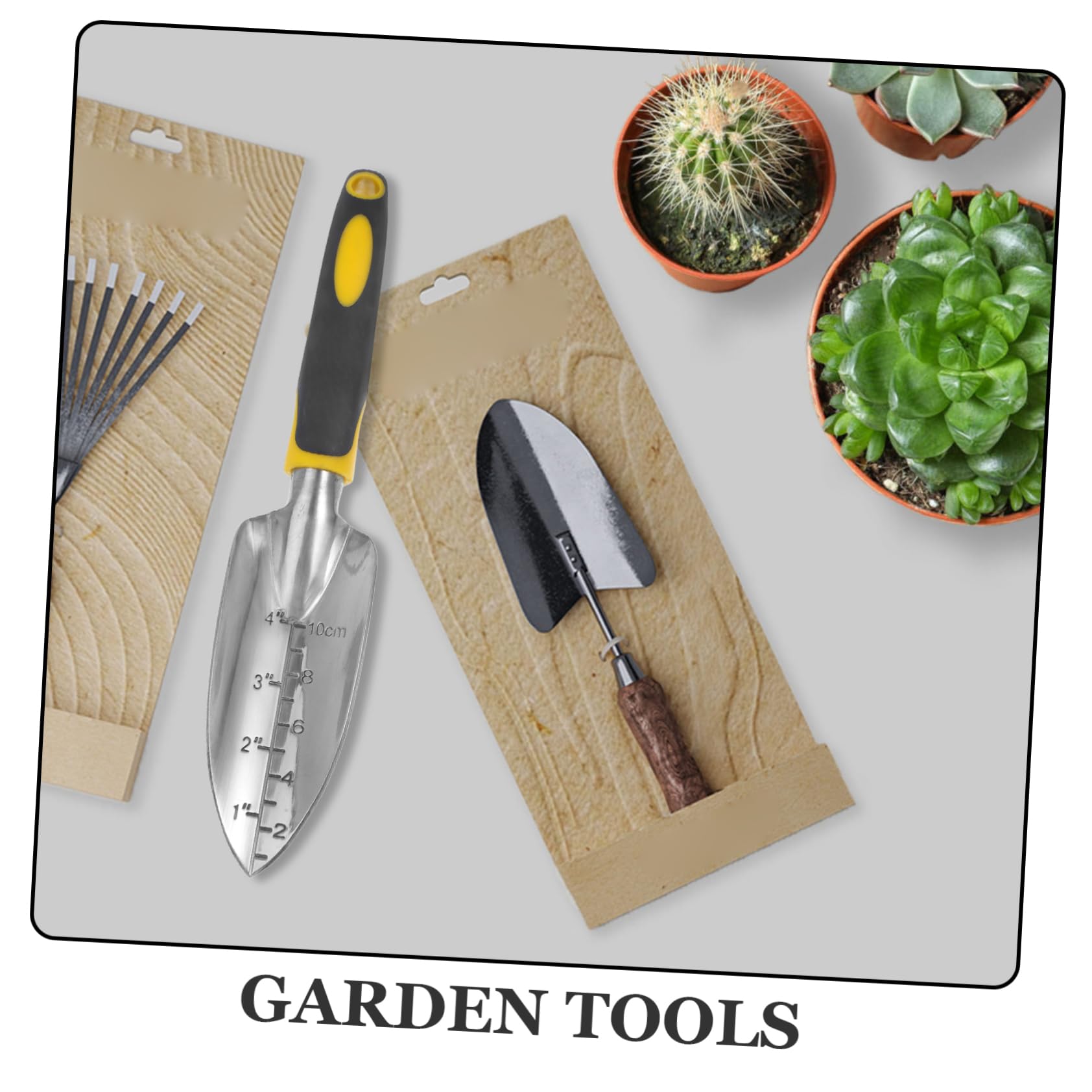 Balacoo All-Purpose Gardening Shovel Metal Blade for Planting and Transplanting