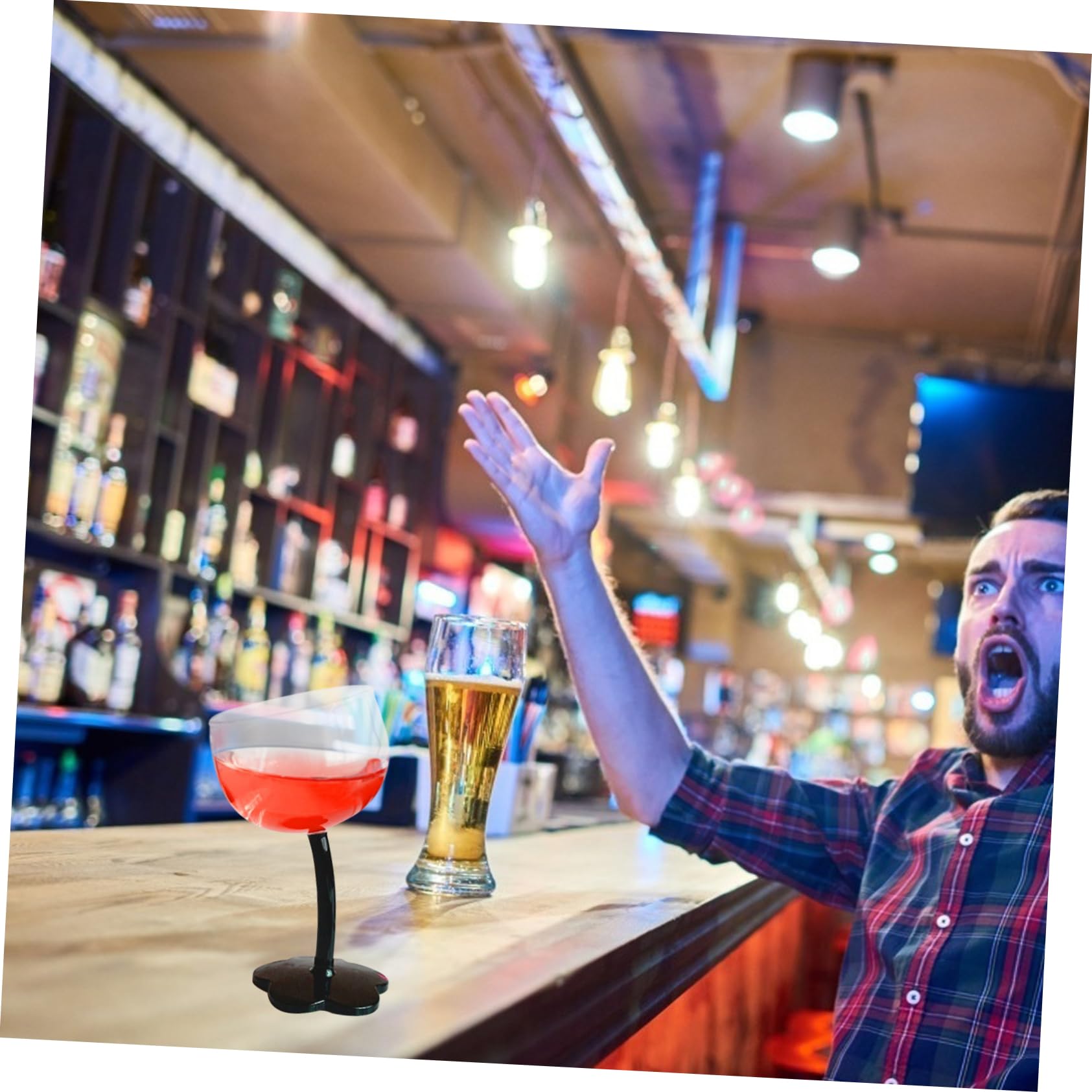 COLLBATH Wine Glass Tastykakes Savoring Pesaj Decorations Tabletop Decor Drinking Goblet Martini Glasses Wedding Party Cups Christmas Stemware Reusable Glass Cups Decorative Wine Cup Black