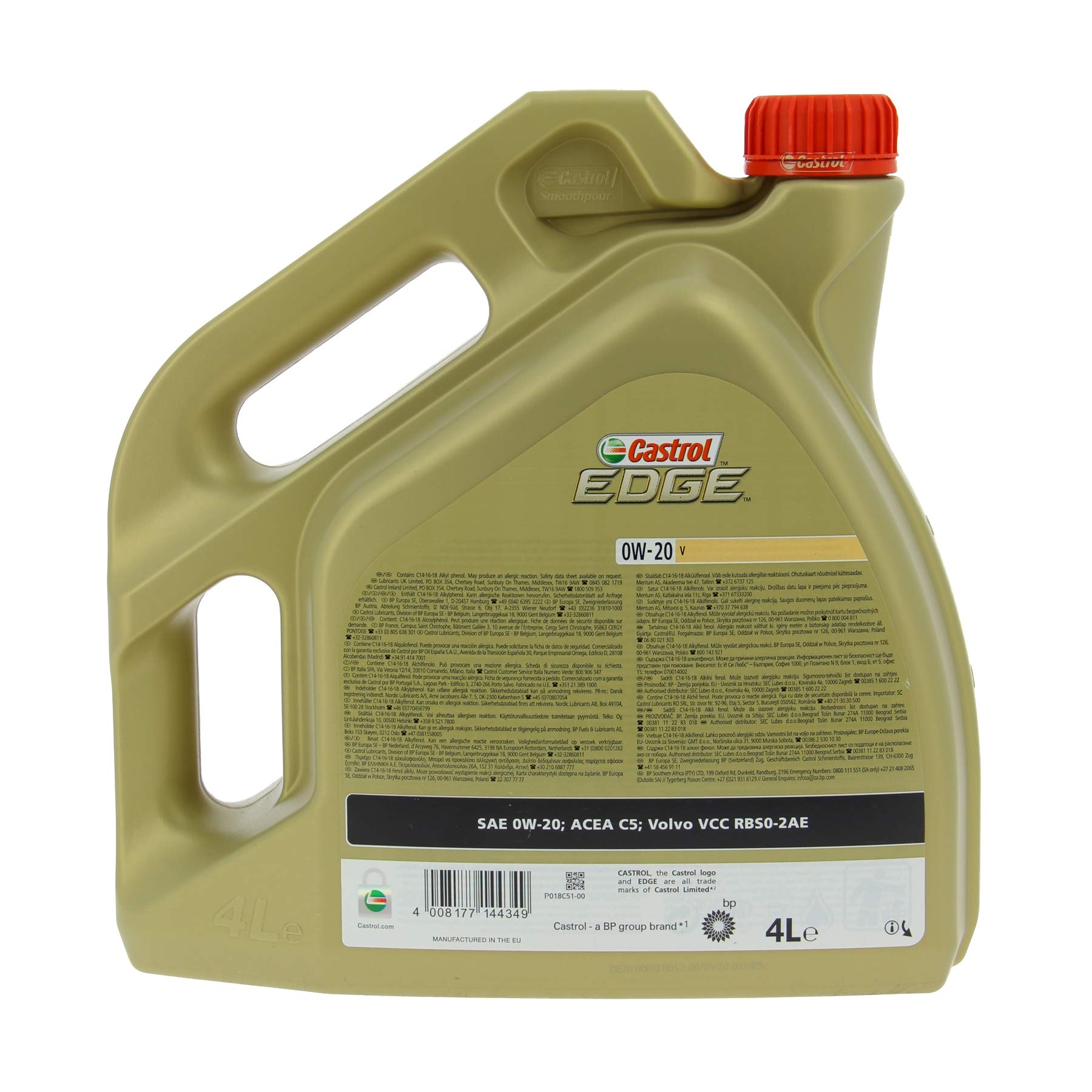 Castrol Aceite Edge Titan 0W20 V