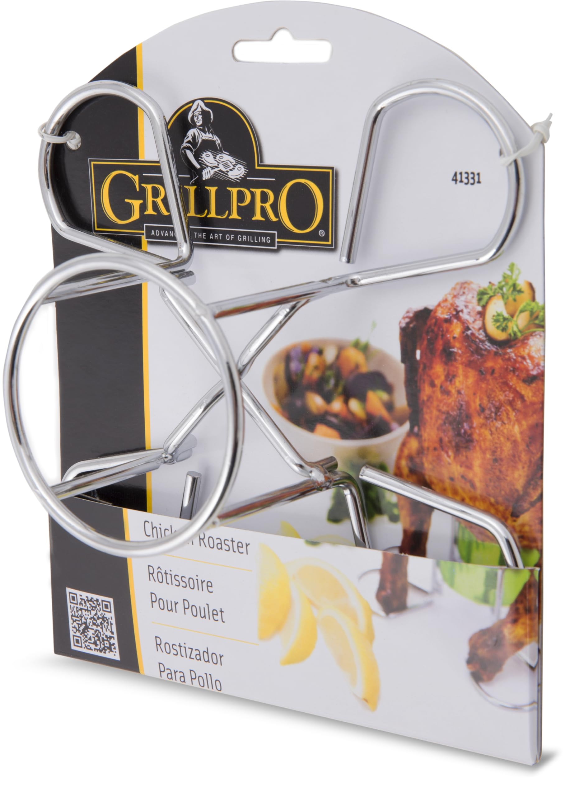 41331 Asador de pollo de alambre cromado 7