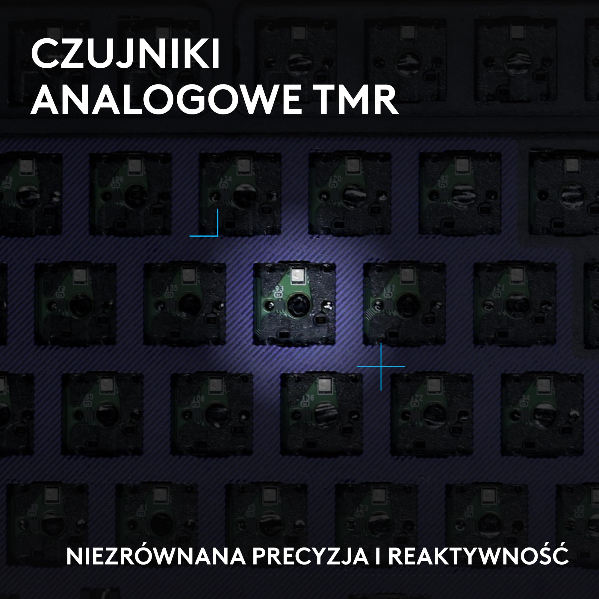 Logitech G G512 X 98 DUAL SWAP, analogowa/mechaniczna klawiatura do gier z wymiennymi czujnikami TMR, częstotliwość odświeżania 8K, SZYBKIE WYZWALANIE, LIGHTSYNC RGB, PC, Mac, US INT'L QWERTY - Czarny