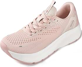 Wide Toe Box Shoes Women Arch Support Wide Sneakers for Running Walking Athletic Tennis Orthopedic Plantar Fasciitis Workout with Thick Cushion Zero Drop Sole Width Shoes