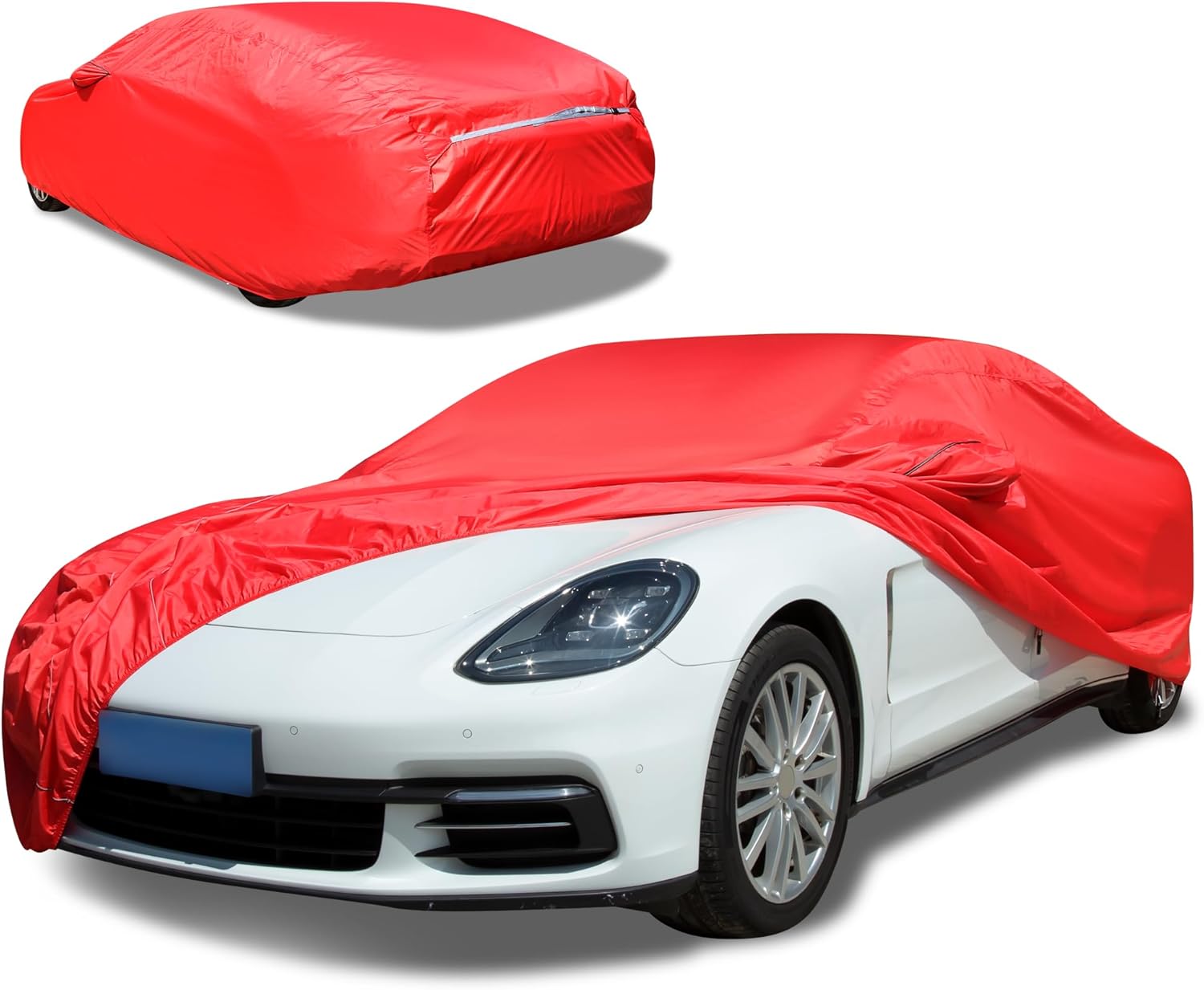 Coverado Car Cover Waterproof All Weather, Outdoor Car