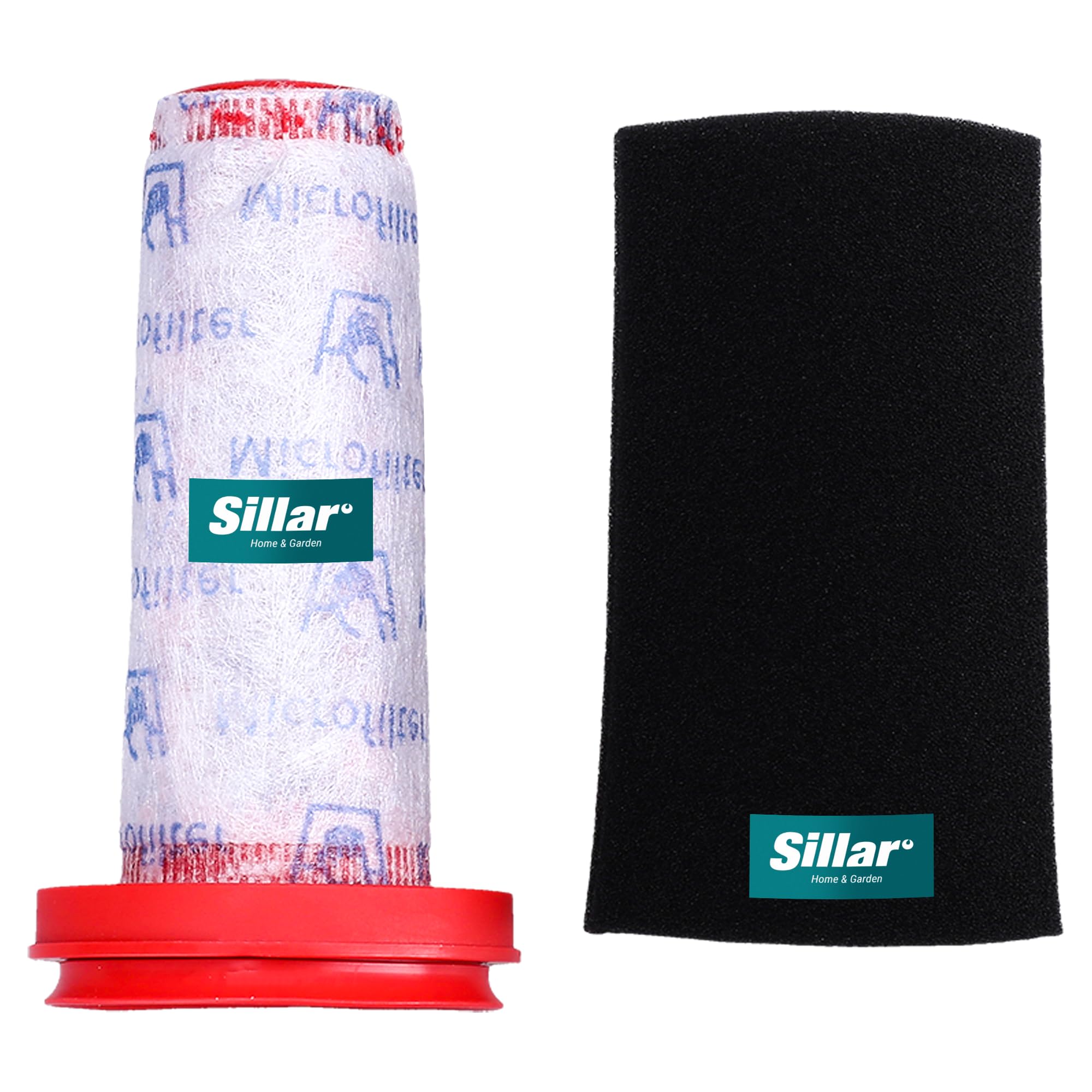 Sillar Set di 3 Filtri per Bosch Flexxo Serie 4 | Filtri di Ricambio Lavabile a Doppio Strato per Aspirapolvere Verticale, Ricambi e Accessori per Bosch di Alta Qualità, Codice 12026520
