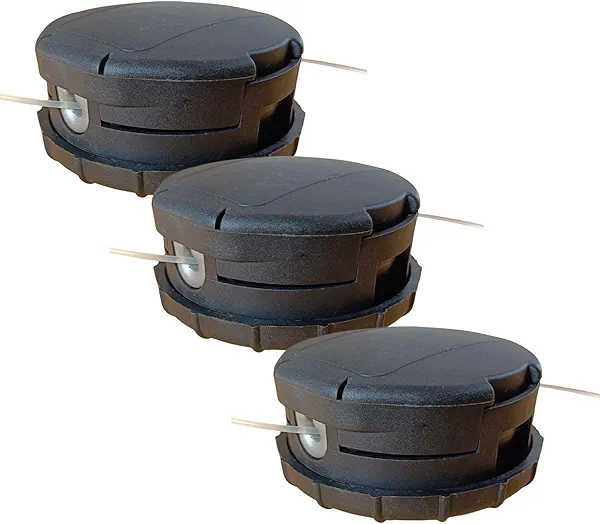 3Pack Speed Feed 450 Trimmer Head (10*1.25) for Echo SRM 266 SRM266 SRM-266 SRM-266S SRM-266T SRM-266U SRM-280 SRM-280S SRM-280T Weed Eater Straight Shaft String Trimmer Parts 99944200903 X047000940