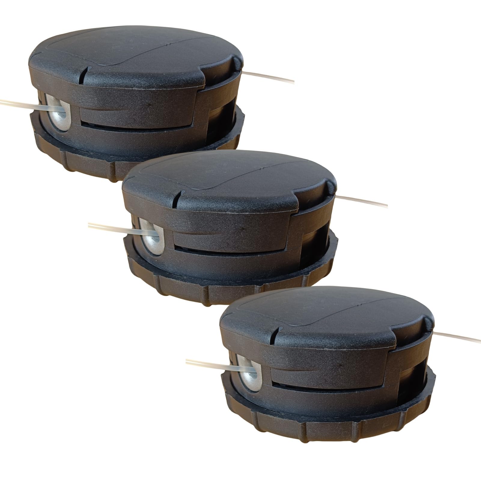 3Pack Speed Feed 450 Trimmer Head (10*1.25) for Echo SRM 266 SRM266 SRM-266 SRM-266S SRM-266T SRM-266U SRM-280 SRM-280S SRM-280T Weed Eater Straight Shaft String Trimmer Parts 99944200903 X047000940