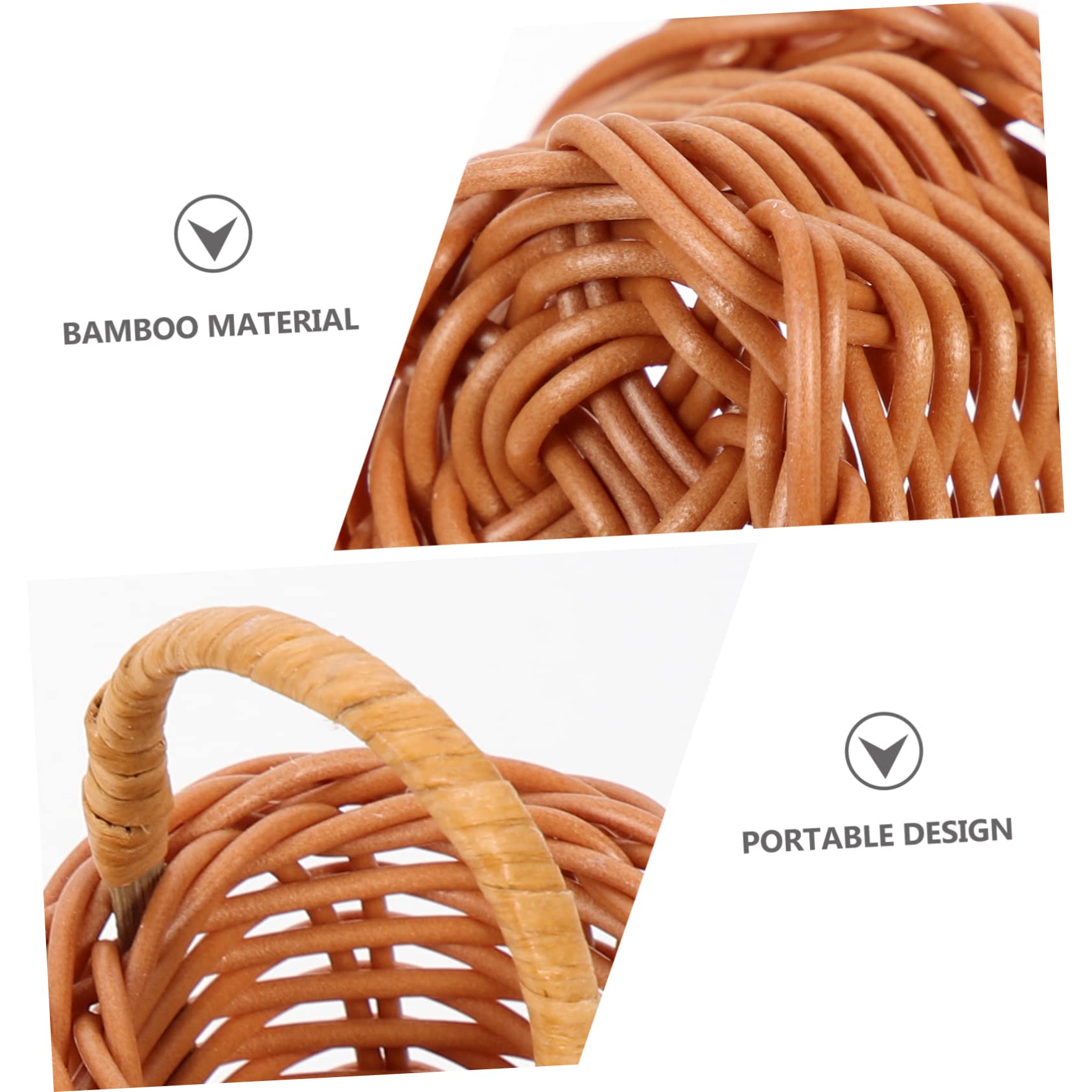 60stücke Kleine Geflochtene Körbe Für Hochzeiten Partys Und Vielseitige Süßigkeiten-behälter Kaffee Für Dekoration Und Geschenkverpackung