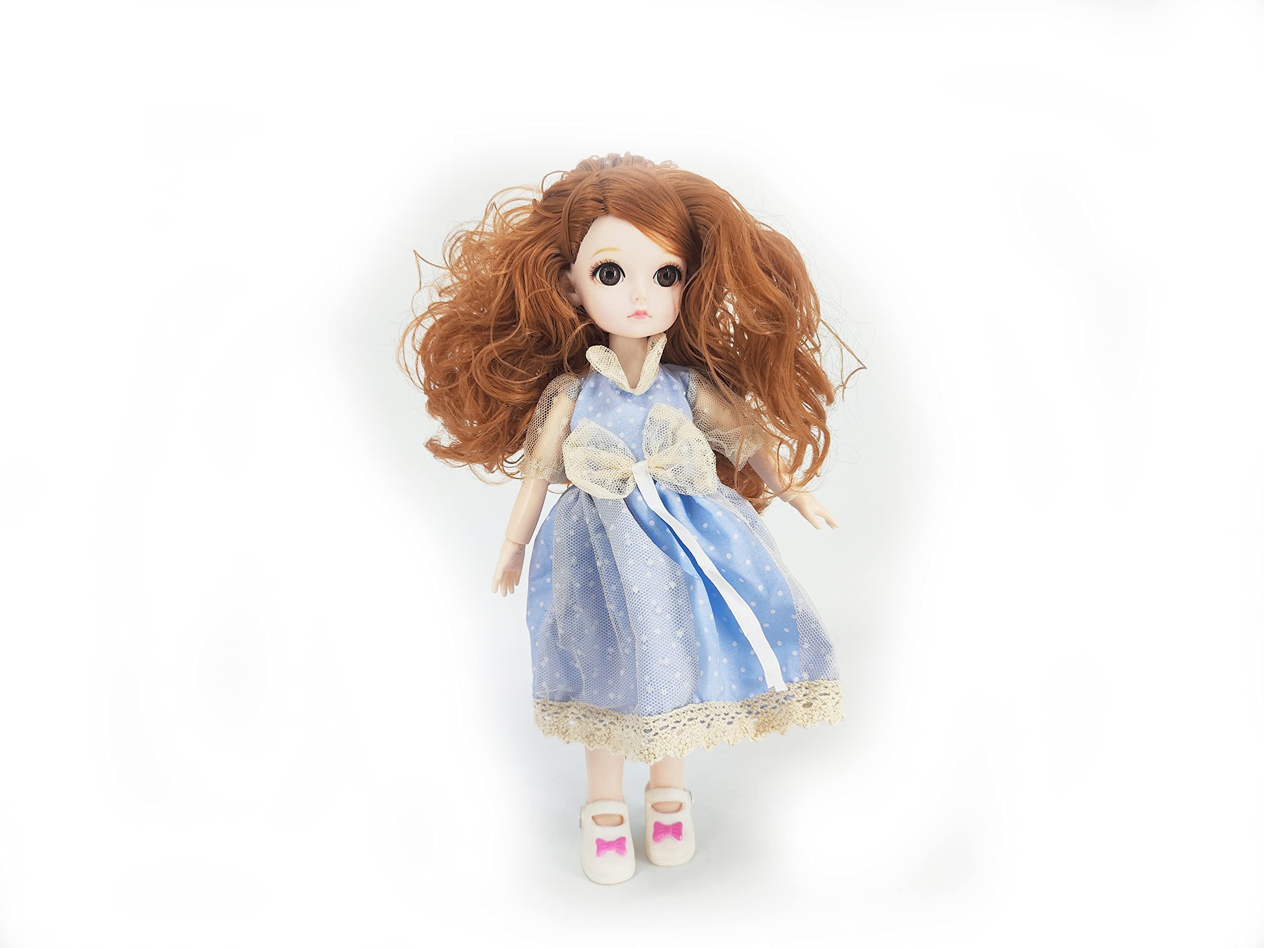 I'm Bonnie 12" Deluxe Fashion Doll, Blue Polka Dot Dress