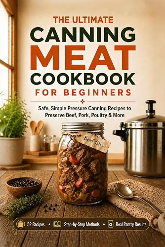 The Ultimate Canning Meat Cookbook for Beginners: Safe, Simple Pressure