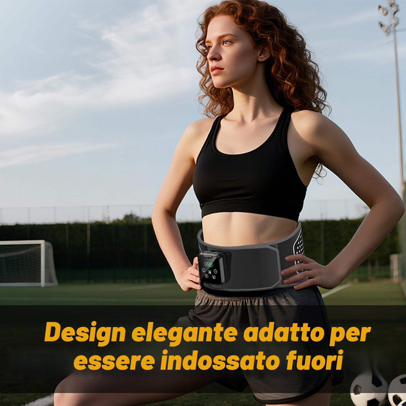 Cintura Lombare Riscaldante e Massaggiante Senza Fili – 3 Modalità di Massaggio, 4 Livelli di Calore, Spegnimento Automatico – Allevia Dolori alla Schiena e all’Addome – Idea Regalo per Uomo e Donna