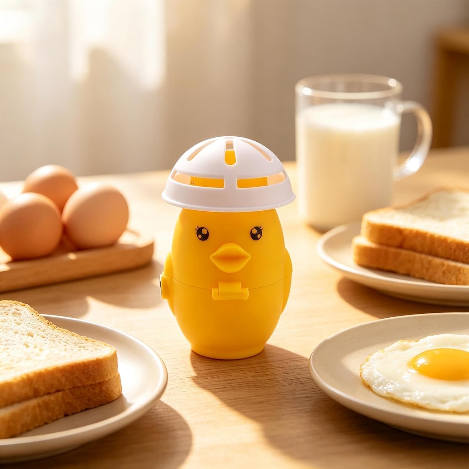 Egg Opener, Cute Chicken Shell Separator Tool For Egg White Separation