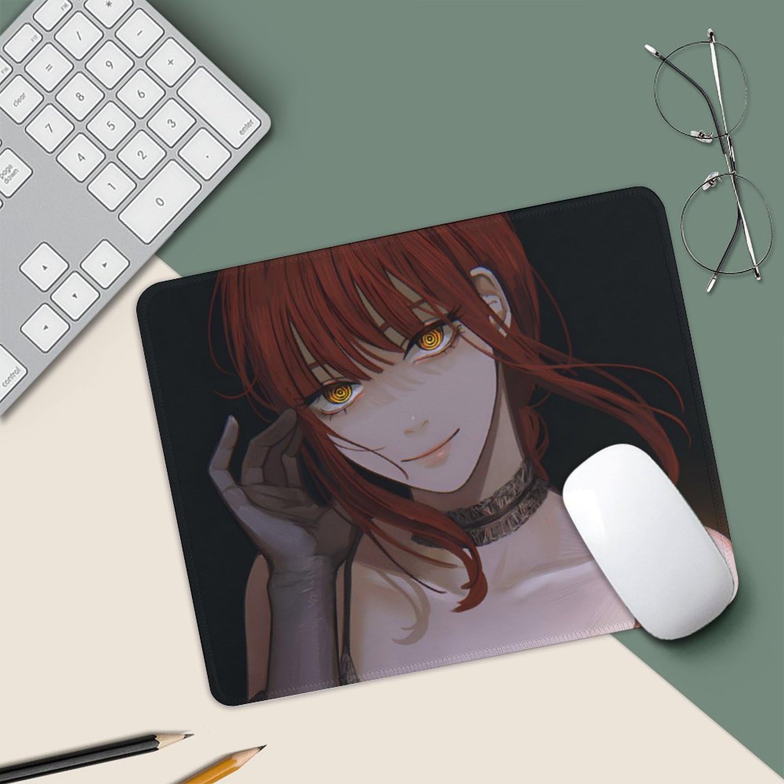 チェーンソーマン　マキマ　マウスパッド　台湾限定　海外公式 Amazon | チェンソーマン マウスパッド 大型 防水 マキマ レゼ