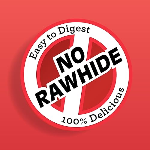 Miniatura 6 de DreamBone DreamSticks - Palitos masticables para perros sin cuero crudo hechos con carne de res y verduras reales, 15 palitos